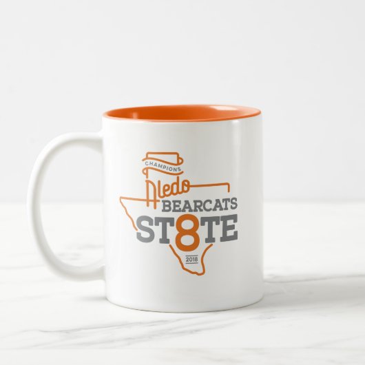 Aledo Bearcat 2018 State Champ "St8te"- 11oz. Mok (Links)