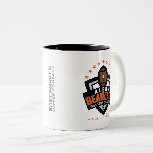 Aledo Bearcat 2019 State Champions_2 - 11oz. Mok (Voorkant rechts)