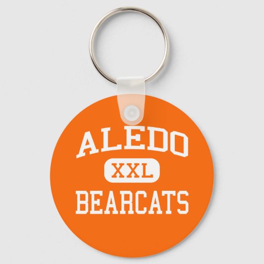 Aledo - Bearcats - Aledo High School - Aledo Texas Sleutelhanger (Voorkant)