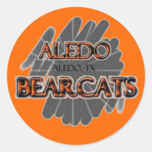 Aledo High School Bearcats - Aledo, TX Ronde Sticker