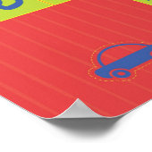 Alef Beis Poster (Hoek)