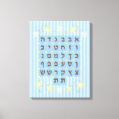 Alef Bet op Canvas (Voorkant)
