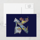 Alef Briefkaart (Voorkant / Achterkant)