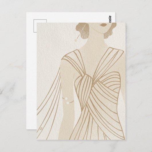 alegance 2-briefkaart briefkaart (Voorkant / Achterkant)