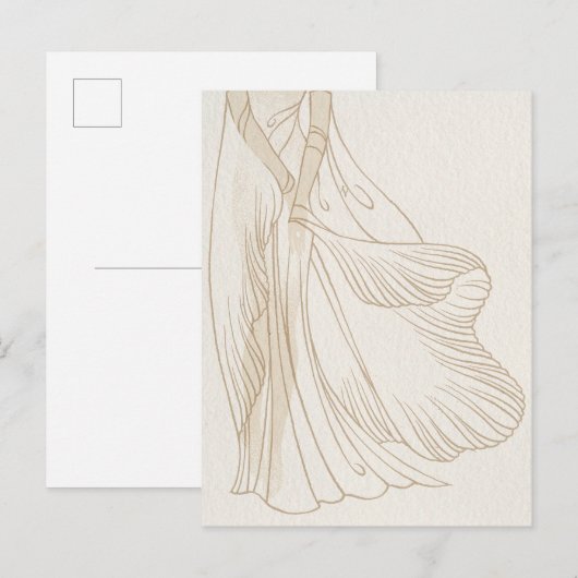 alegance 4-briefkaart briefkaart (Voorkant / Achterkant)