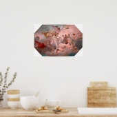 Alegoría de las Bellas Diverse Engelen Poster (Keuken)