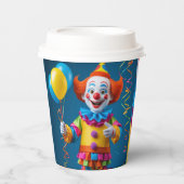 ¡Alegre Payaso de Fiesta! Papieren Bekers (Voorkant)