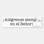 Alégrense. -Bumpersticker Bumpersticker (Voorkant)