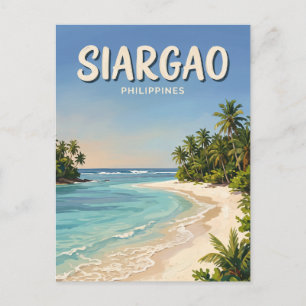 Alegria Beach San Isidro Filipijnen Briefkaart
