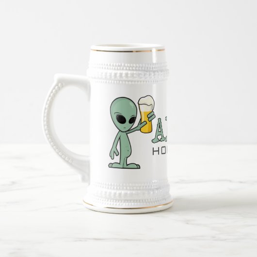 ALEiens Beer Stein Bierpul (Links)