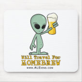 ALEiens Mousepad Muismat (Voorkant)