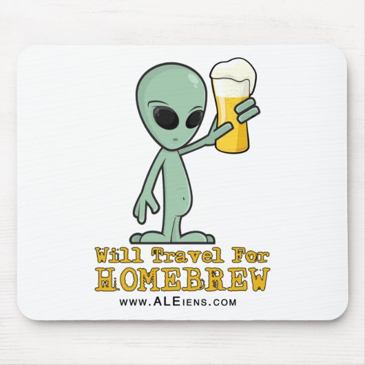 ALEiens Mousepad Muismat (Voorkant)