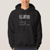 ALEJANDRO hetzelfde als een normale man gewoon vee Hoodie (Voorkant)