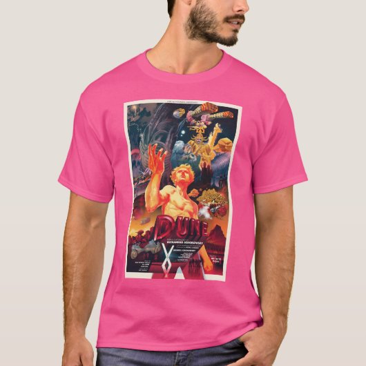 Alejandro Jodorowsky Dune - film T-shirt (Voorkant)
