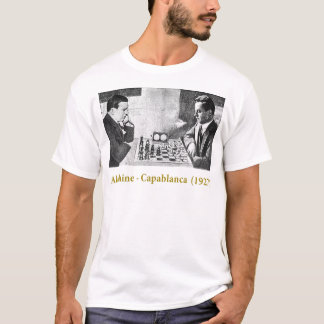alekhine-capablanca t-shirt