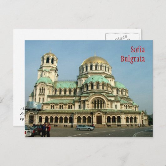 Aleksander Nevsky Cathedraal Briefkaart (Voorkant / Achterkant)