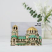 Aleksandr Nevskij-kathedraal in Sofia, Bulgarije Briefkaart (Staand voorkant)