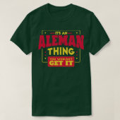 Aleman T-shirt (Design voorkant)