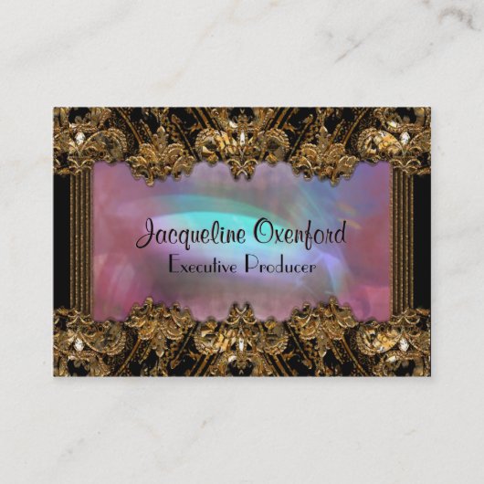 Alembertaine Elegant Professional Visitekaartje (Voorkant)