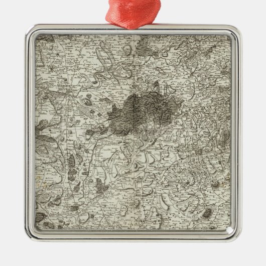 Alencon Metalen Ornament (Voorkant)