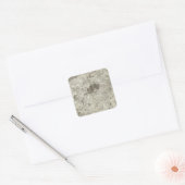 Alencon Vierkante Sticker (Envelop)