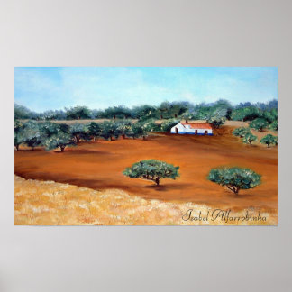 -alentejo-landschap. poster