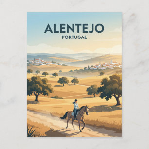 Alentejo Platteland Portugal Briefkaart
