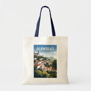 Alentejo Portugal Reizen Kunst Vintage Tote Bag