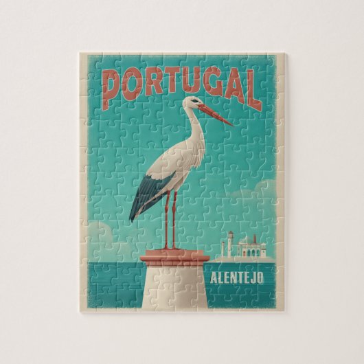 Alentejo Portugal Reizen Legpuzzel (Verticaal)