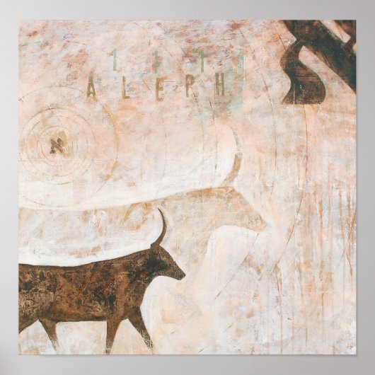 ALEPH 100 x 100 cm Poster (Voorkant)