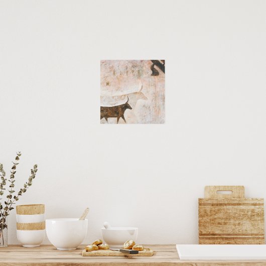 ALEPH 100 x 100 cm Poster (Keuken)