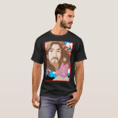 Aleph Anime. Doomsday Cult. Grappig kunstwerk. T-shirt (Voorkant volledig)