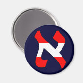 Aleph Austria.png Magneet (Voorkant / Achterkant)