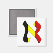Aleph Belgium.png Magneet (Voorkant / Achterkant)