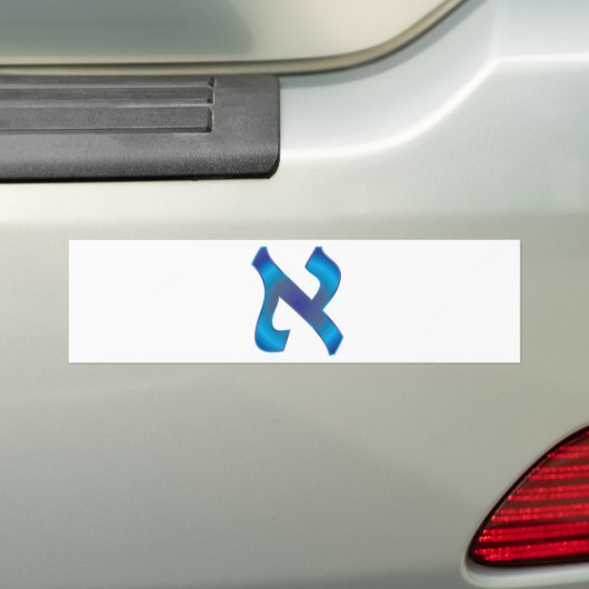 ALEPH BUMPERSTICKER (Op auto)