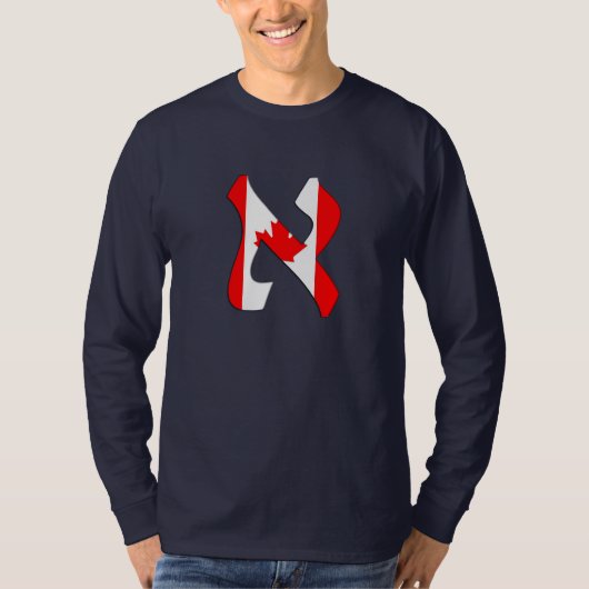 Aleph Canada.png T-shirt (Voorkant)