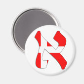 Aleph Denmark Magneet (Voorkant / Achterkant)