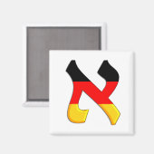 Aleph German.png Magneet (Voorkant / Achterkant)