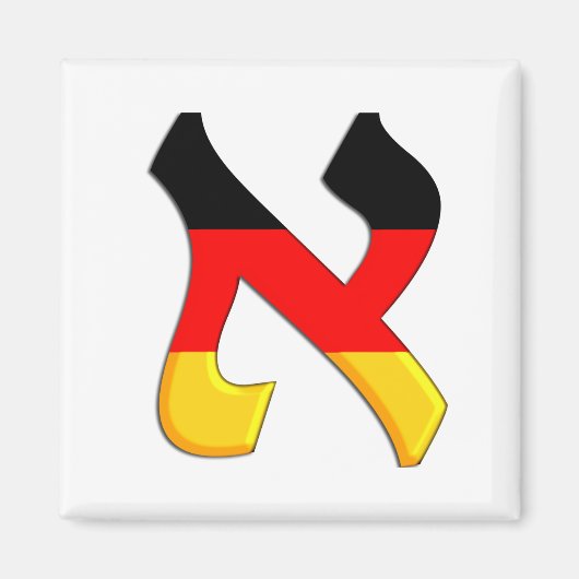 Aleph German.png Magneet (Voorkant)