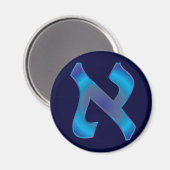 Aleph Magneet (Voorkant / Achterkant)