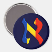 Aleph Rumania.png Magneet (Voorkant / Achterkant)