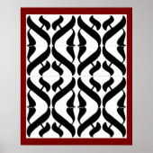 Aleph Symbol Reflection Poster (Voorkant)