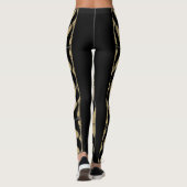 Aleph Symbool Reflectie Leggings (Achterkant)