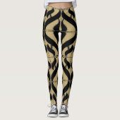 Aleph Symbool Reflectie Leggings (Voorkant)
