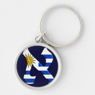 Aleph uruguay.png sleutelhanger
