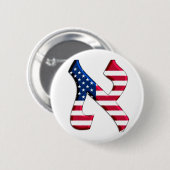 Aleph Usa.png Ronde Button 5,7 Cm (Voorkant /achterkant)
