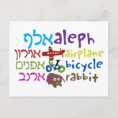 Alephnotes Briefkaart (Voorkant)