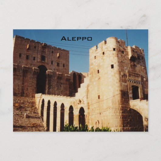 Aleppo Briefkaart (Voorkant)
