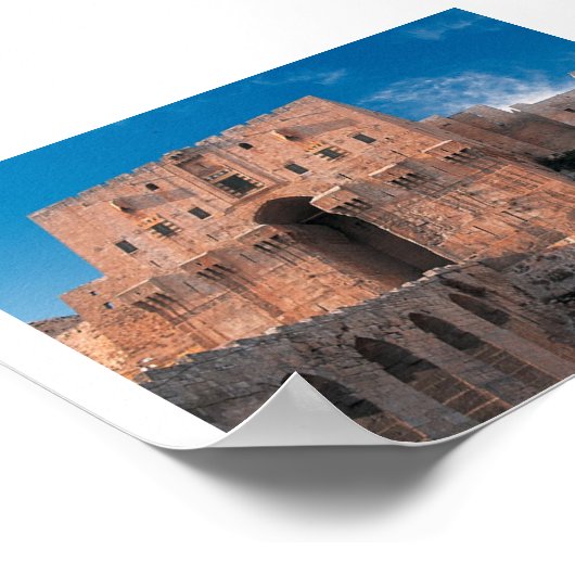 Aleppo Citadel Poster (Hoek)