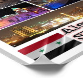 Aleppo - Syrië - Mozaïek - Poster (Hoek)